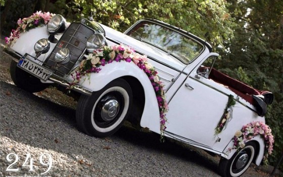 اجاره ماشین کلاسیک برای عروسی 